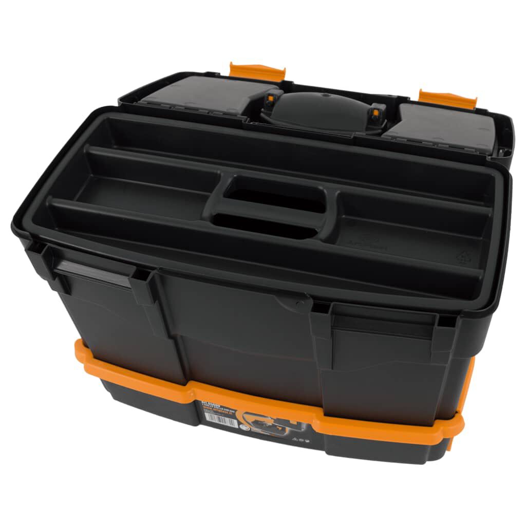 vidaXL Boîte à outils 420x220x340 mm PP