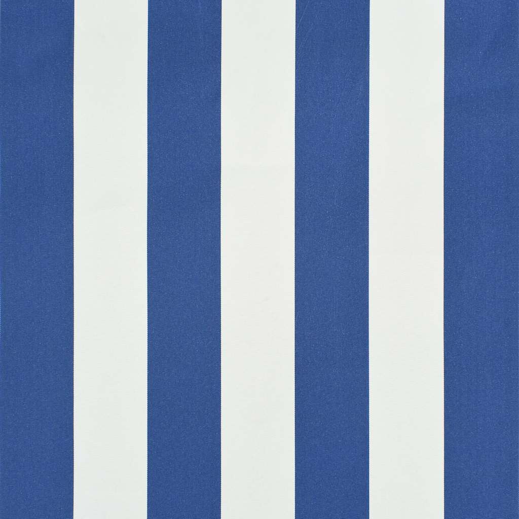 vidaXL Auvent rétractable 200x150 cm Bleu et blanc